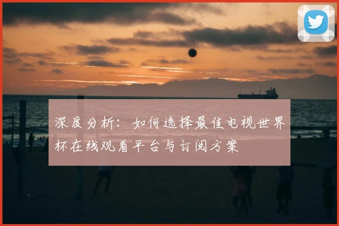 深度分析：如何选择最佳电视世界杯在线观看平台与订阅方案