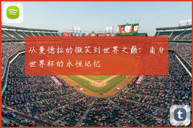 从曼德拉的微笑到世界之巅：南非世界杯的永恒记忆